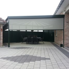 Parkeer uw auto onder een carport van Slakas Verandabouw;